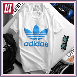 Áo thun adidas nam nữ, áo phông nam nữ cổ tròn in logo adidas basic chất liệu cotton