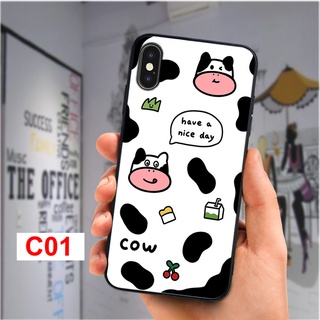 ỐP LƯNG BÒ SỮA IPHONE X/XS-IPHONE XR-IPHONE XS MAX NHIỀU HỌA TIẾT MẪU CỰC ĐẸP RẺ