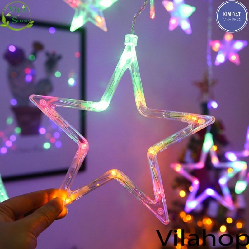 đèn nháy sao trang trí tết , nháy sao hàng loại 1 trang trí cho phòng ngày tết