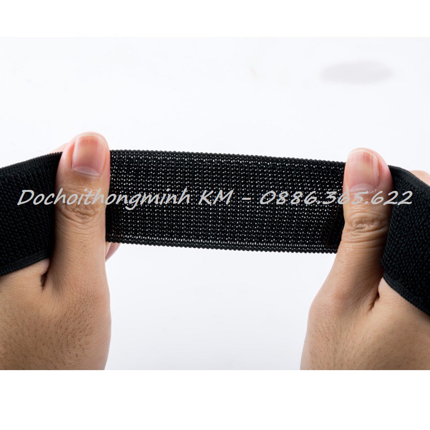 Khóa dán Velcro đàn hồi khóa nhựa co giãn tùy chỉnh bản rộng 38mm