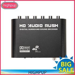 Bộ giải mã âm thanh hp-dts AC3 5.1 ch SPDIF Coaxial DTS / ac-3 sang 5.1