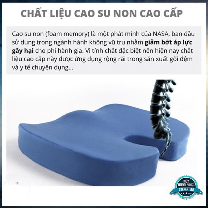 Gối lót văn phòng cao su non cao cấp - Home and Garden