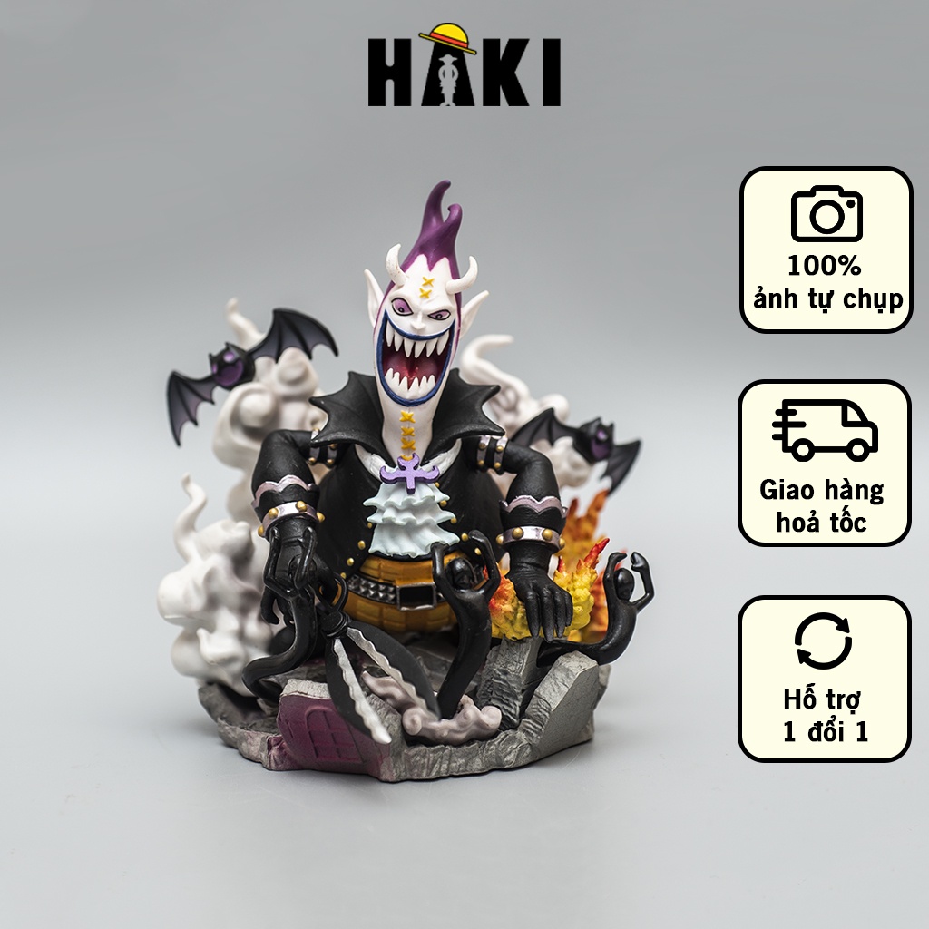 Mô hình One Piece Gecko Moria 14cm - Mô hình trang trí One Piece Figure thất vũ hải Gecko Moria Haki Shop