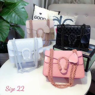 TÚI XÁCH NỮ ĐẦU RỒNG DÂY FULL MÀU TÚI