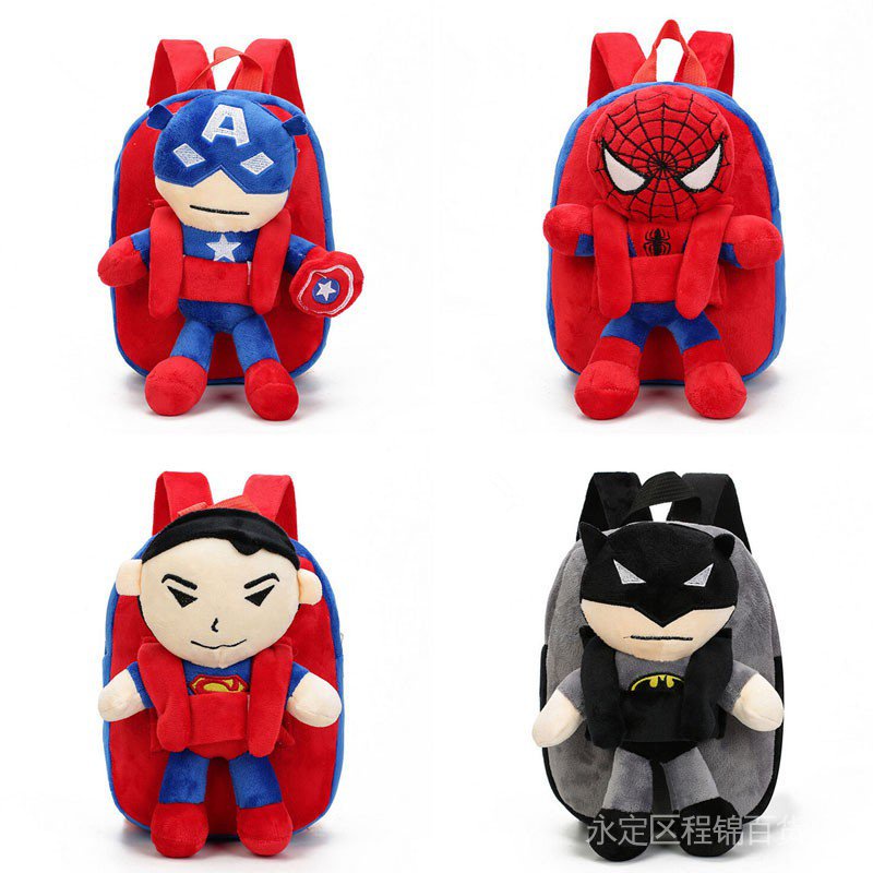 ♛ Balo Đi Học In Hình Siêu Anh Hùng Dễ Thương Cho Bé Trai