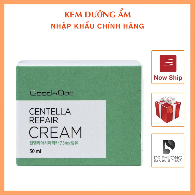 [CHÍNH HÃNG] Kem dưỡng ẩm phục hồi da CENTELLA GOODNDOC