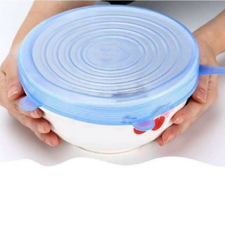 Bộ 6 nắp đậy silicon