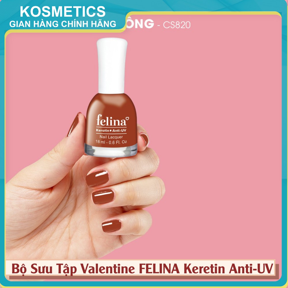 Bộ Sưu Tập Valentine Tình Ngọt FELINA Keratin Anti-UV