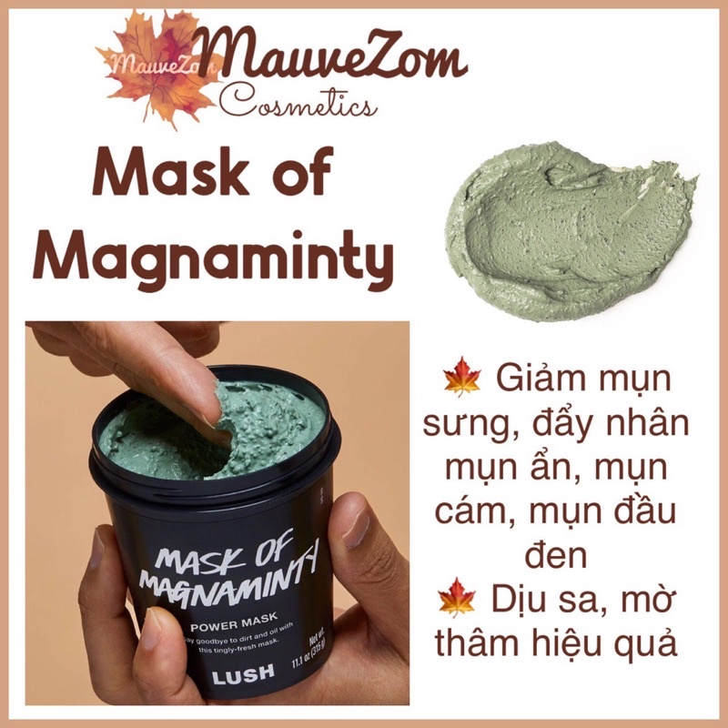 Mặt nạ LUSH - Mask Of Magnaminty 125g