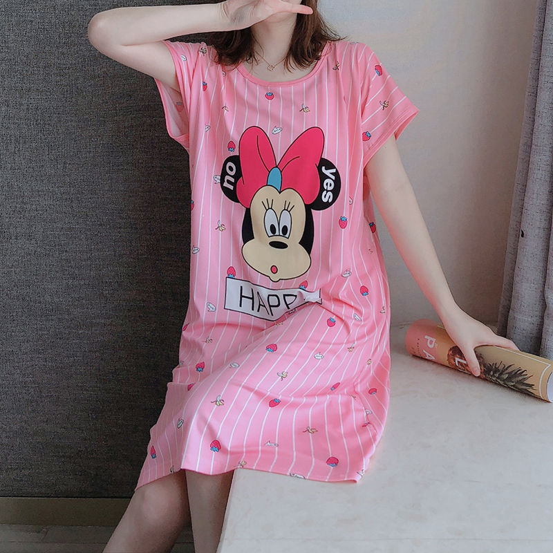 Pajamas mỏng dáng rộng Size lớn thời trang mùa hè hàn quốc dành cho phụ nữ mang thai | BigBuy360 - bigbuy360.vn
