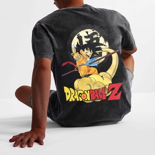 Áo thun tay lỡ nam nữ in hình Goku , Vải Cotton Form Oversize - SELECTED.STORE
