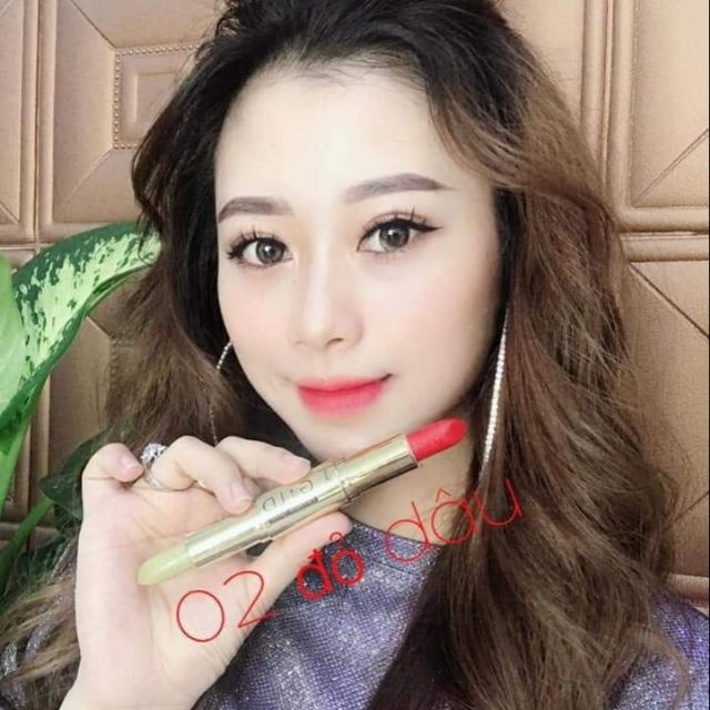 Son gold nhung 2 đầu
