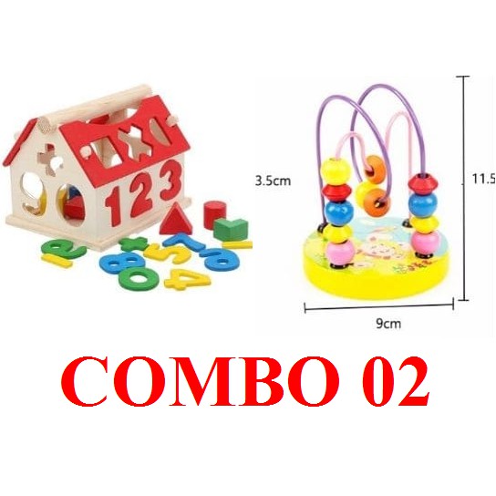 Combo đồ chơi giáo dục từ 1 tuổi