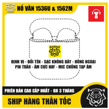 Airpods 2 - Chip Louda Hổ Vằn ANC  Tai nghe bluetooth Airpods 2   Phiên Bản Cao Cấp Nhất - BẢO HÀNH ĐỔI MỚI | BigBuy360 - bigbuy360.vn