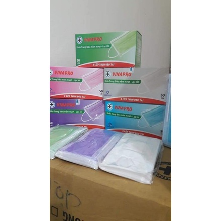 KHẨU TRANG Y TẾ 4 LỚP VINAPRO