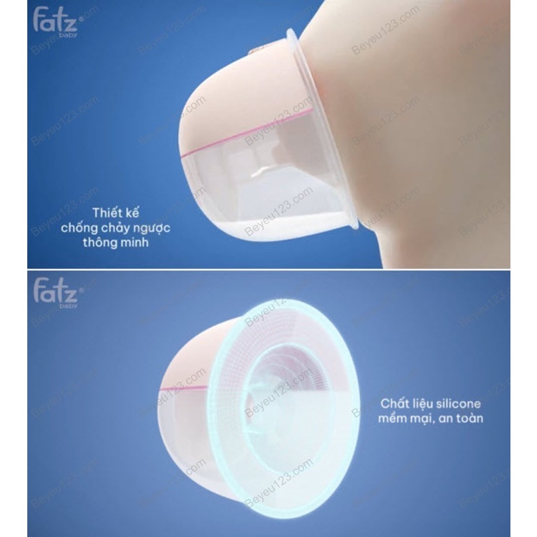 Máy hút sữa điện rảnh tay không dây FREEMAX 2 - có pin sạc Fatzbaby - Fatz FB1202CW