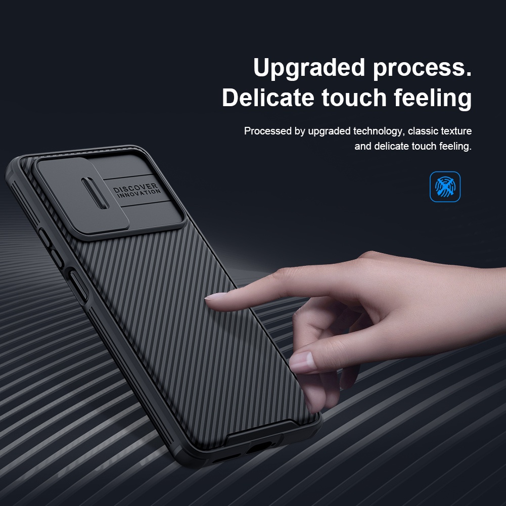 Ốp lưng Nillkin CamShield Pro PC cứng TPU màu nhám bảo vệ camera cho Xiaomi Mi 11T Pro