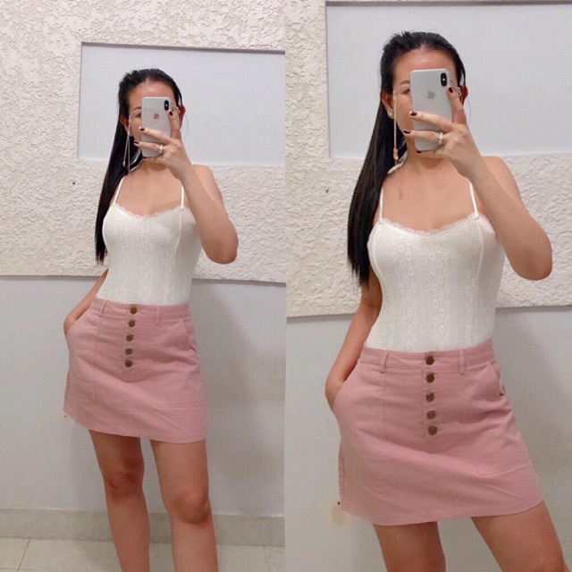 🌸🌸 CHÂN VÁY KAKI F21