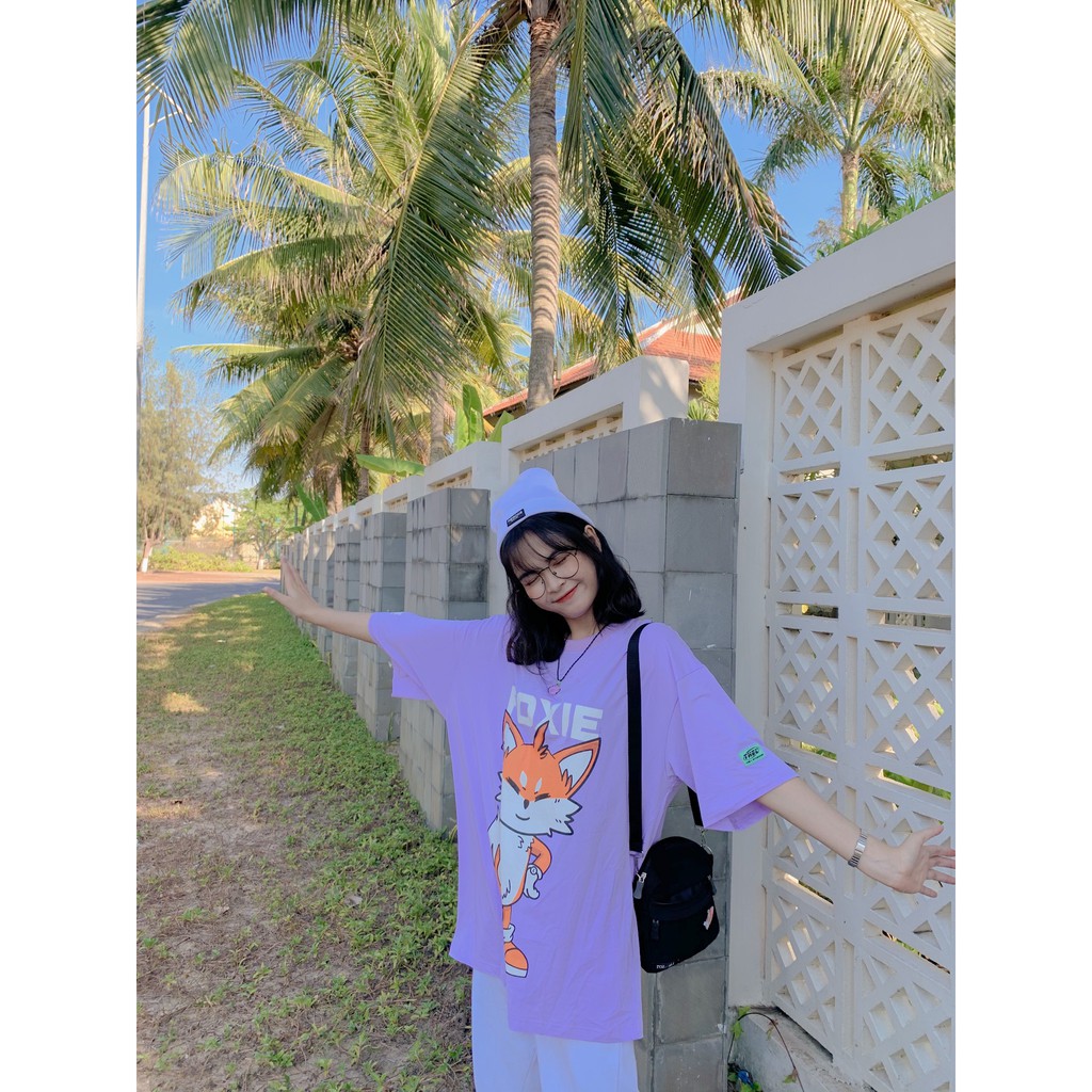 THELSTUDIOS - Tee Foxie Purple (Áo thun Foxie tím) | BigBuy360 - bigbuy360.vn