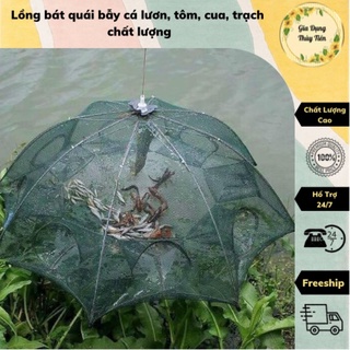 Lồng bát quái bẫy cá lươn, tôm, cua, trạch chất lượng