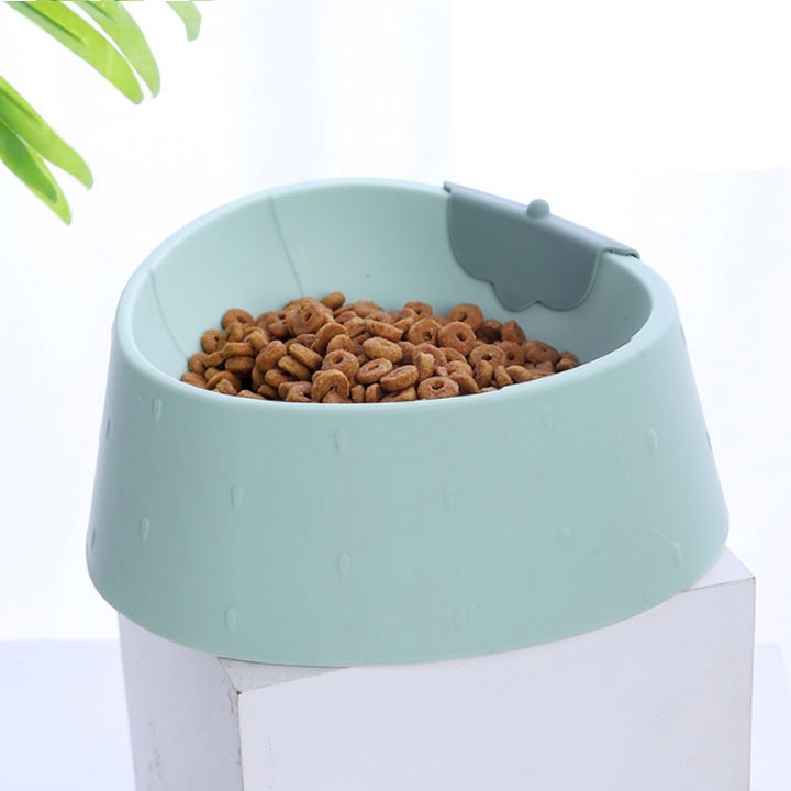 Bát Ăn Cho Thú Cưng Chó Mèo Hình Quả Dâu Tây #MintPet