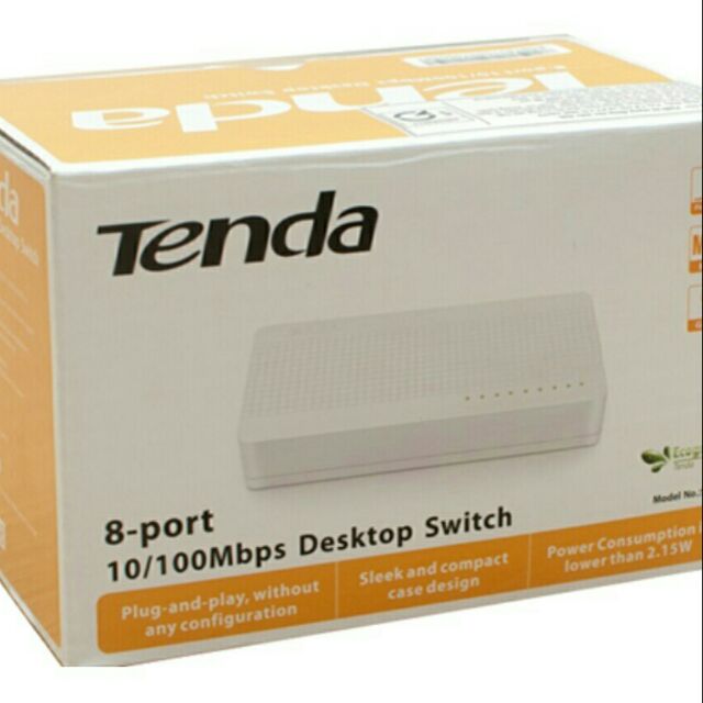 HUB CHIA MẠNG TENDA 8 CỔNG