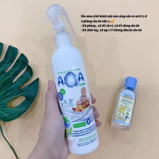 Xịt kháng khuẩn AQUA Nga 300ml