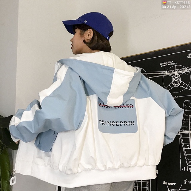 🎆𝐃𝐮̀ 𝟐 𝐋𝐨̛́𝐩🎆 Áo Khoác Dù Phối Tay Túi Hộp (Kèm Video, Hình Thật) | BigBuy360 - bigbuy360.vn