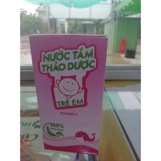 Nước tắm thảo dược trẻ em ROSABELA Quy cách: chai 120ml Làn da là cơ quan bảo vệ bên ngoài cơ thể. Tuy nhiên, do cơ thể