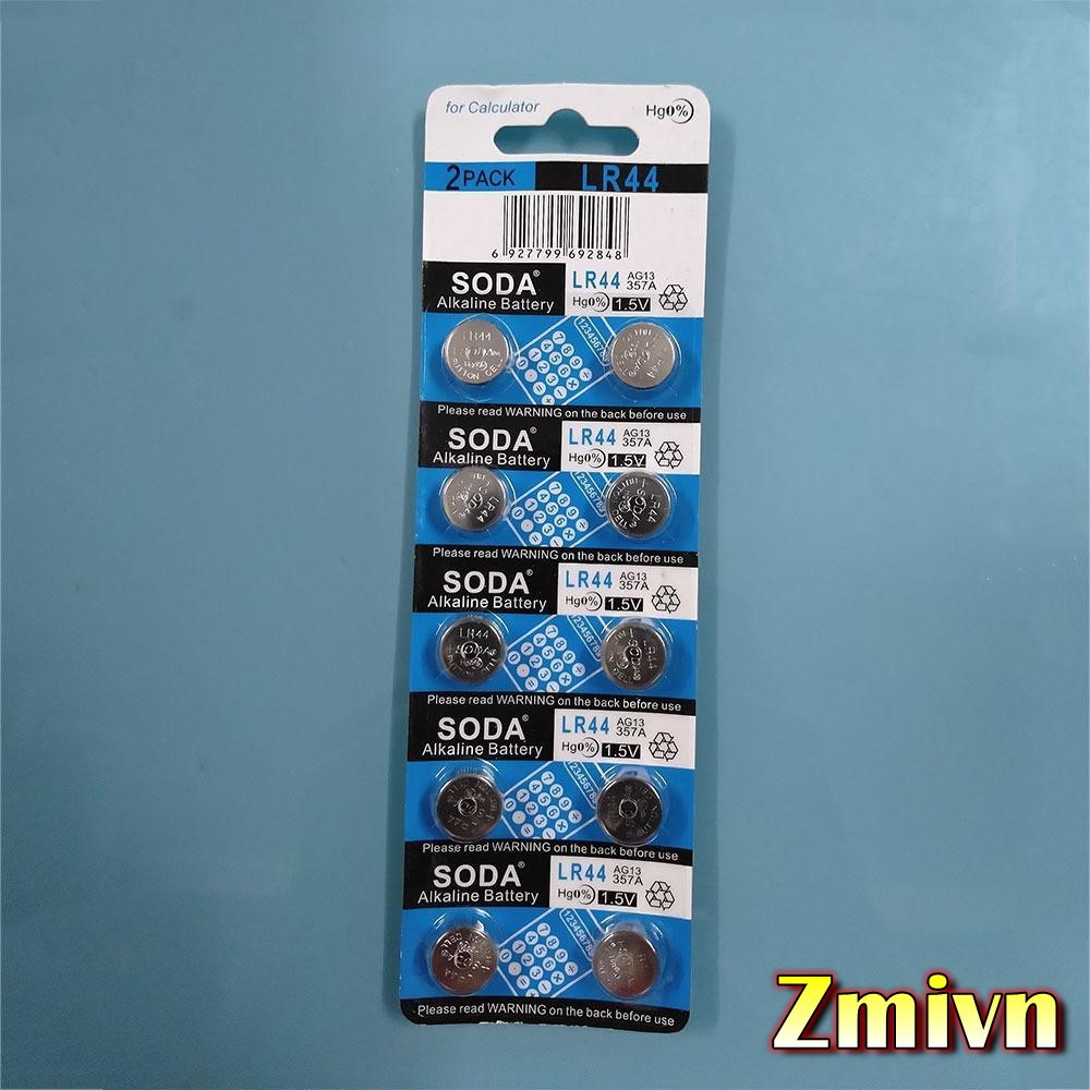 [AG13/LR44] Pin cúc áo Alkaline AG13 – LR44 – A76 – SR44