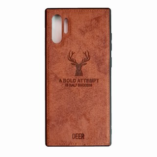 Ốp Lưng Vải Jean Con Nai cho Galaxy Note 10 Plus, Note 10