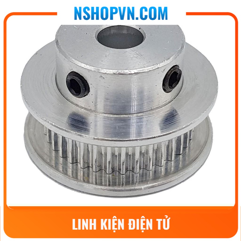Puly GT2 trục 6.35mm 16 răng, 20 răng, 30 răng, 36 răng, 40 răng, 60 răng