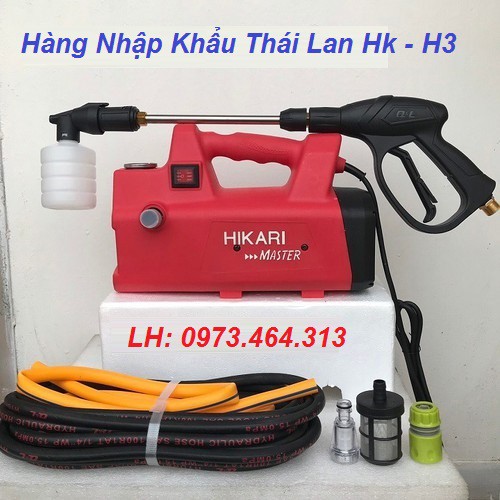 MÁY RỬA XE ÁP LỰC CAO HIKARI THÁI LAN HK - H3