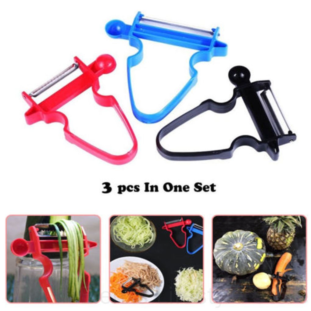 Set 3 Dụng Cụ Bào Gọt Đa Năng Cho Nhà Bếp