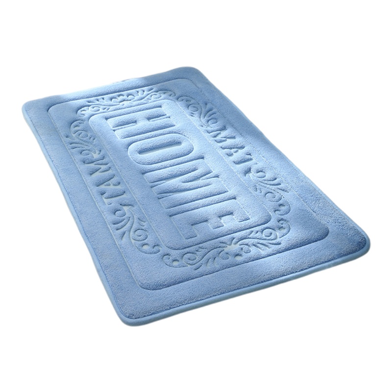 Thảm lót cửa chùi chân Mềm Mại Thấm Hút Tốt Chống Trượt Tiện Dụng Cho Phòng Tắm / Hành Lang