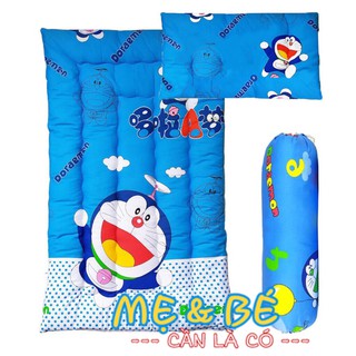 [Sẵn HCM] Bộ Gối Nệm Cho Bé Đi Học Mẫu Giáo Vải Cotton Thắng Lợi Chuẩn Xịn ( 3 món )