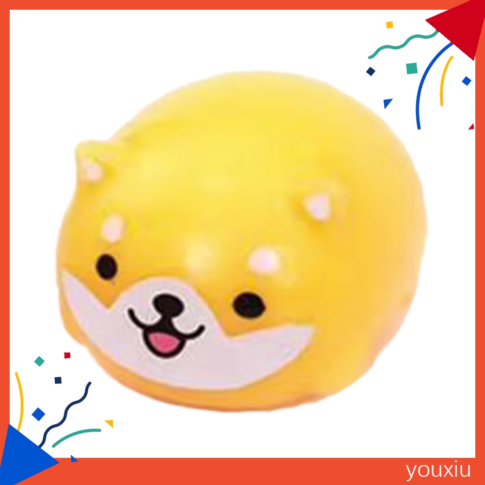 Đồ Chơi Bóp Mềm Hình Chú Chó Shiba Inu Dễ Thương
