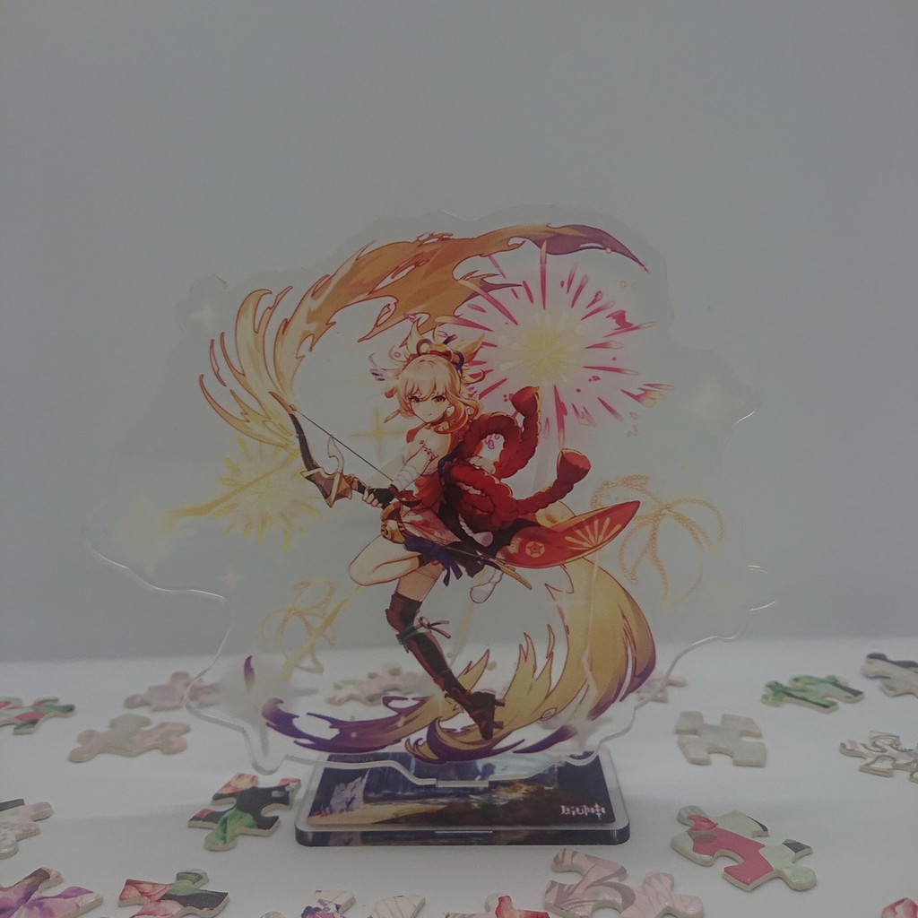 Tượng mica Standee anime Yoimiya - Genshin Impact