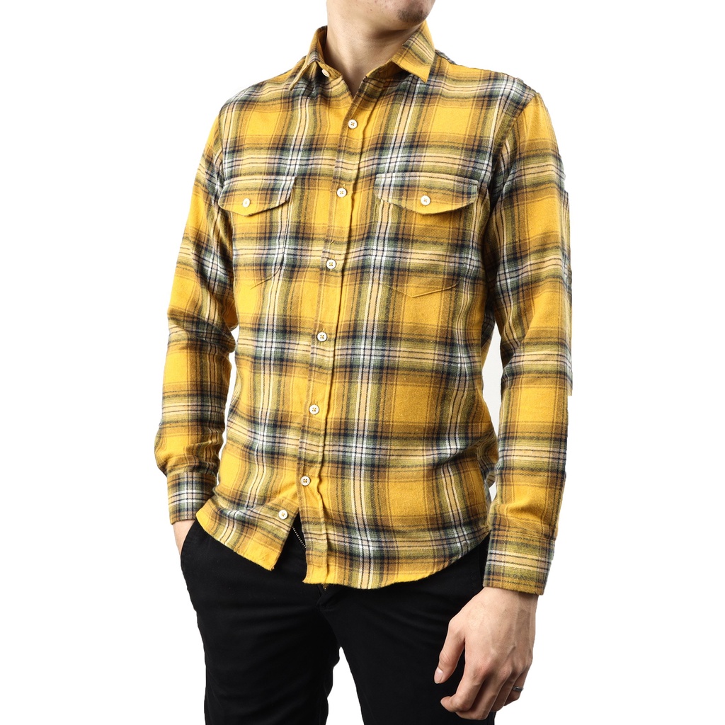 Áo sơ mi nam flannel cao cấp nhiều màu , Sơ mi kẻ caro DILANO SM04 | BigBuy360 - bigbuy360.vn