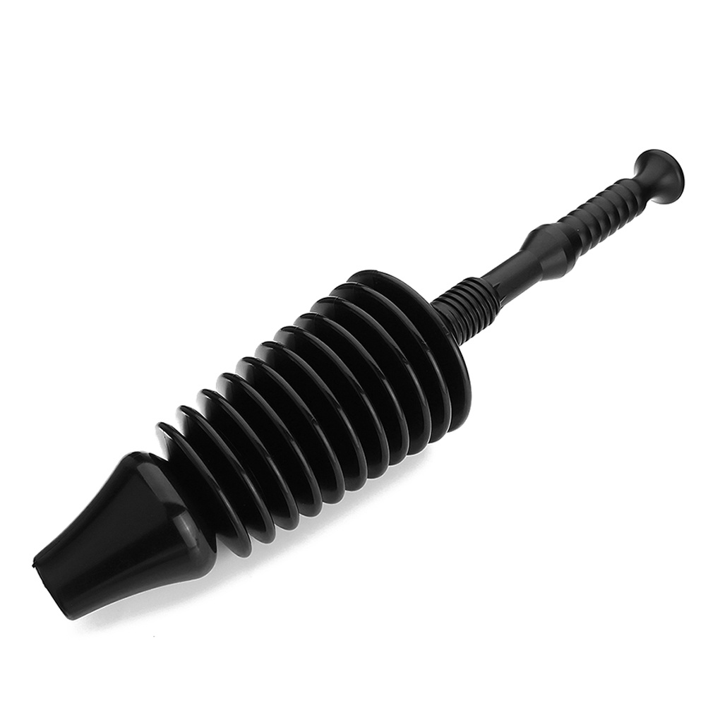 [CHOO] High Pressure Toilet Plunger Reusable Unblock Powerful Home Clear Drain Blockages Handy Suction Bellows Grip