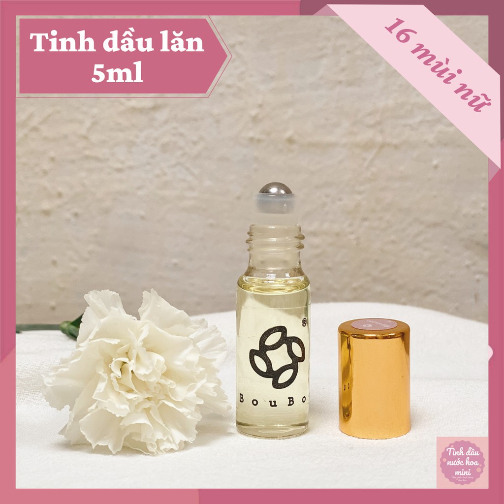 Tinh dầu nước hoa nữ dạng lăn 5ml | Nước hoa Bòu