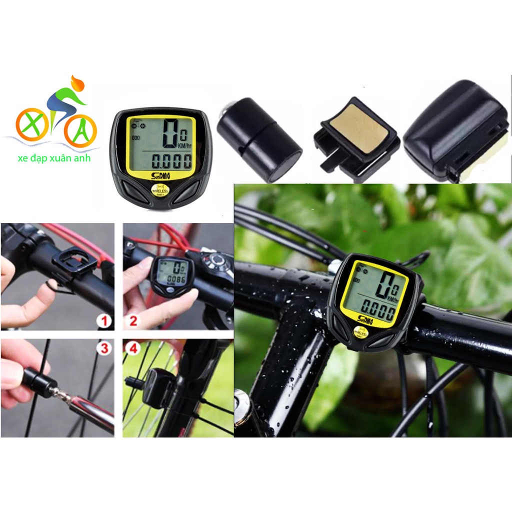 Đồng Hồ Đo Tốc Độ Không Dây Chống Nước