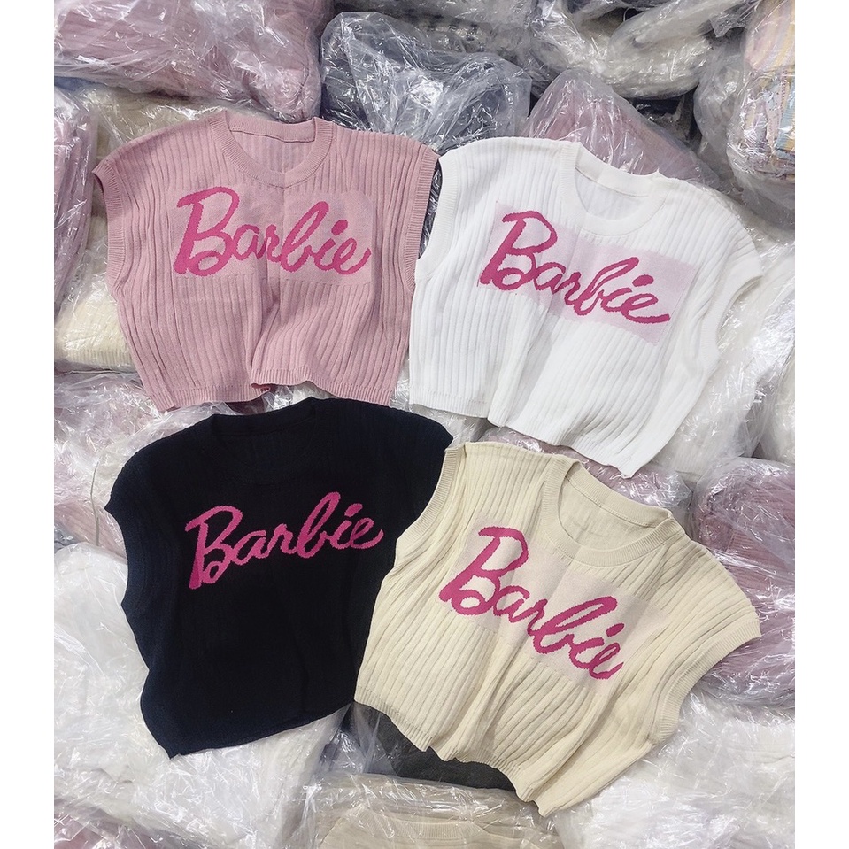 Áo croptop nữ kiểu ba lỗ ôm sexy BARBIE