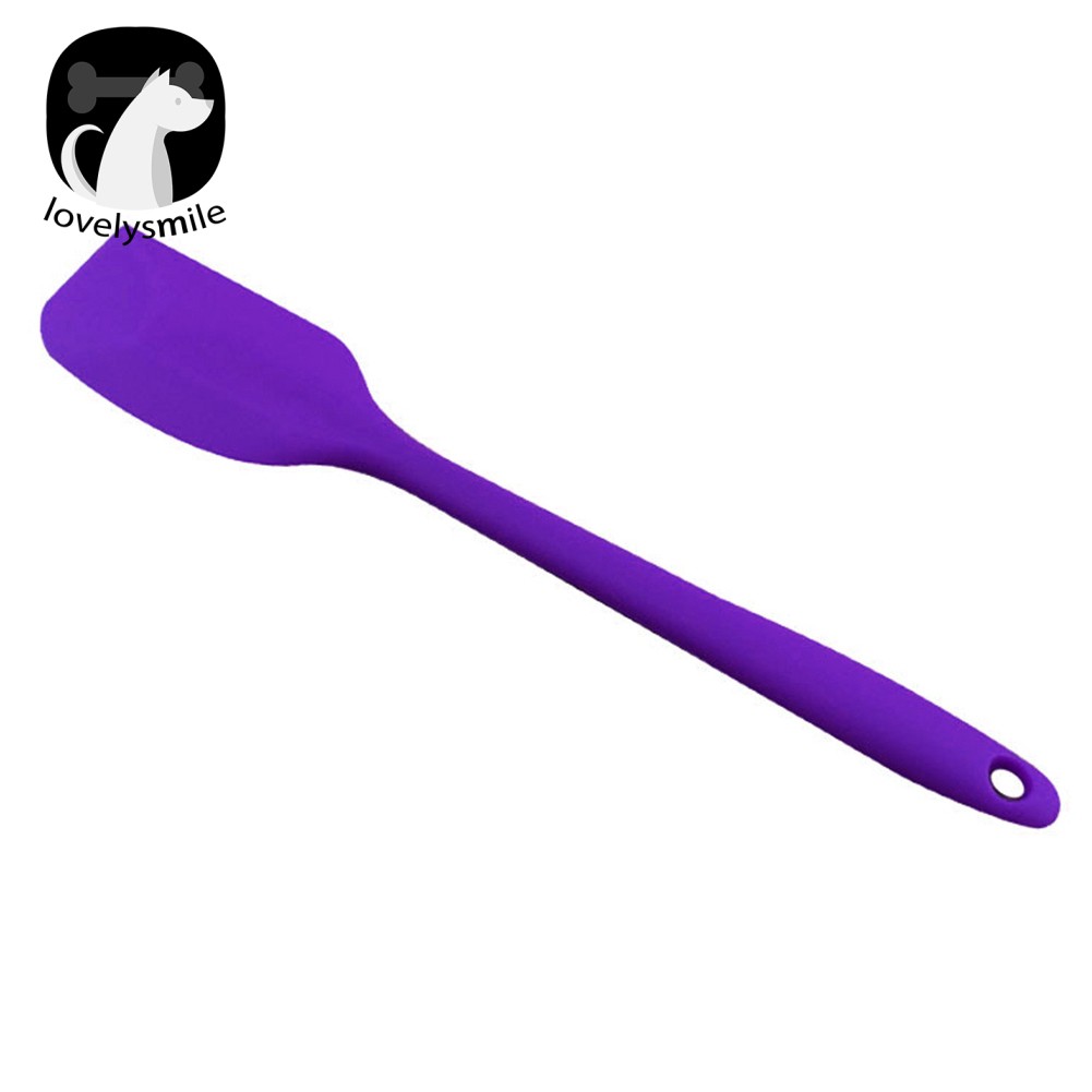 L ~✌Muỗng Silicone Trộn Kem Làm Bánh Linh Hoạt Tiện Dụng Cho Nhà Bếp