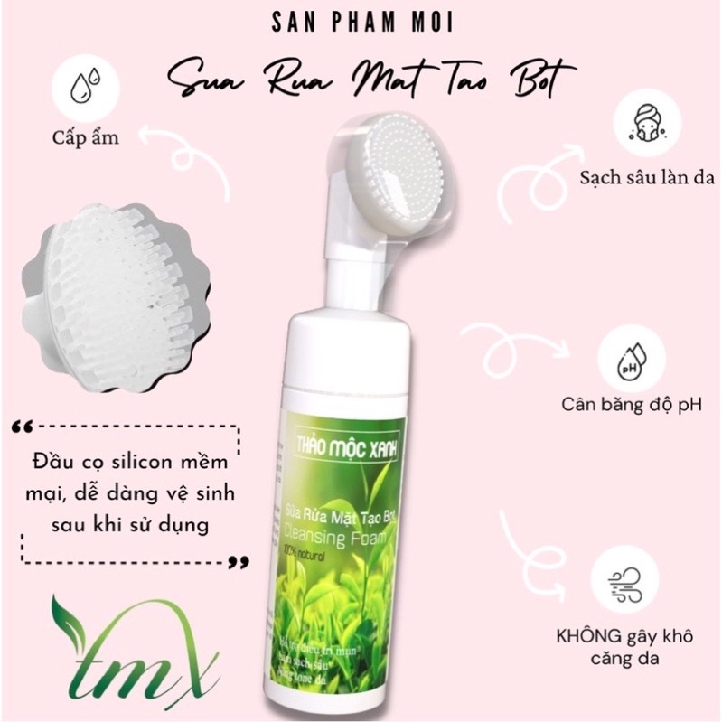 sữa rửa mặt 𝐓𝐇𝐀̉𝐎 𝐌𝐎̣̂𝐂 𝐗𝐀𝐍𝐇
