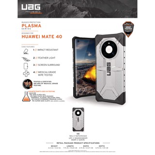 (THANH LÝ) Ốp lưng UAG Plasma cho Huawei Mate 40 [6.5-inch]