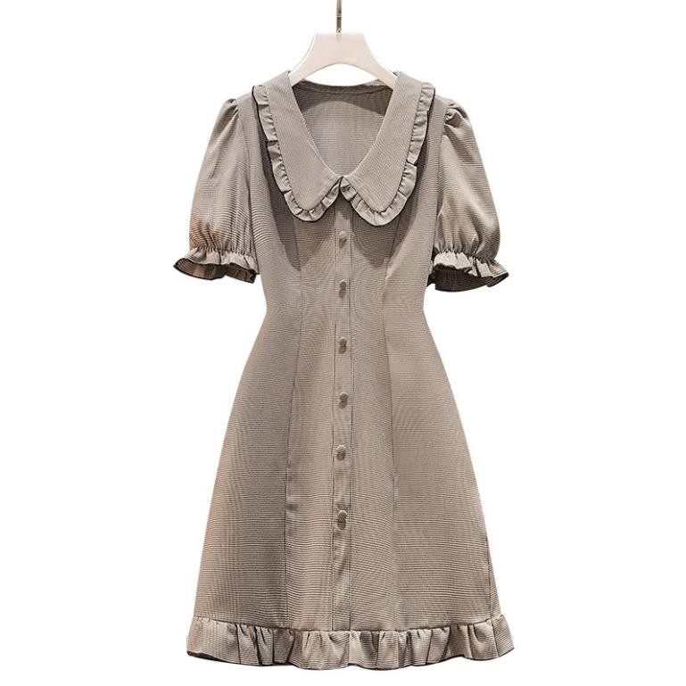 🌸Hàng Order🌸 Váy Bigsize Cổ Bèo Tay Bồng Đính Cúc Dọc Trẻ Trung Năng Động 🌸Hàng Quảng Châu | BigBuy360 - bigbuy360.vn