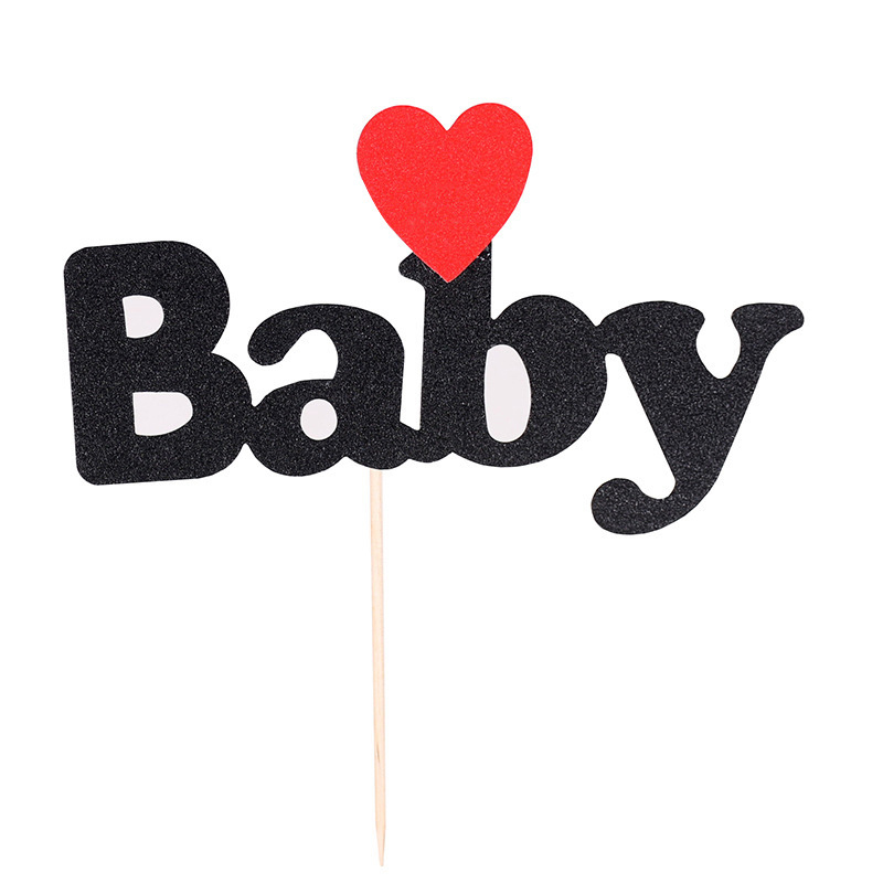 Phụ Kiện Cắm Trang Trí Bánh Kem Chữ I LOVE YOU I LOVE MOM I LOVE DAD Dành Cho Ngày Của Mẹ