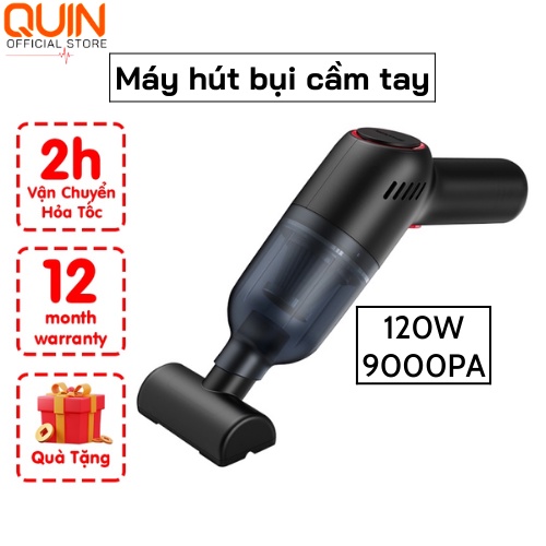 Máy Hút Bụi Cầm Tay Mini Không Dây G.E.H Cho Xe Ô Tô Và Gia Đình