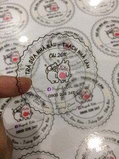 In tem theo yêu cầu